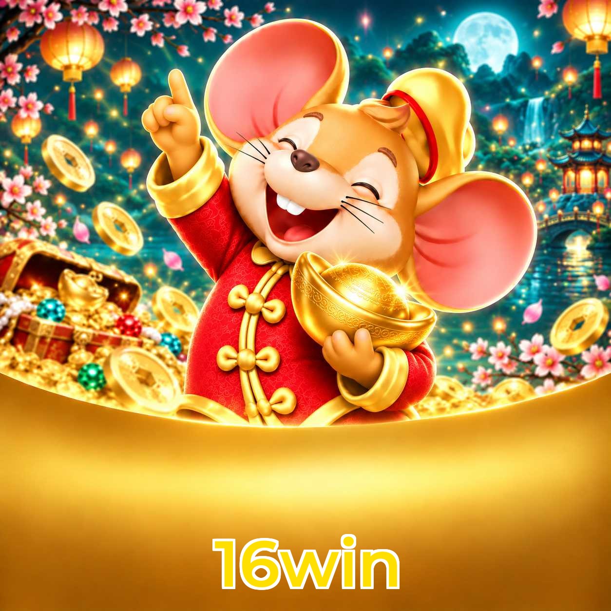Página oficial da 16win no Facebook com promoções e suporte